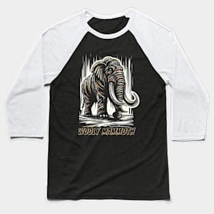 Wooly Mammoth Baseball T-Shirt